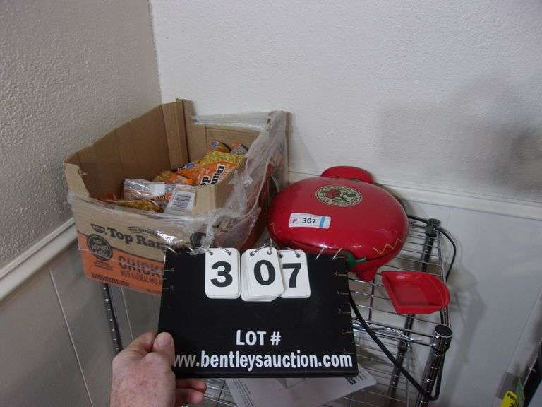 BOX CHICKEN RAMEN NOODLES & RED THE EL PASO CHILE CO. QUESADILLA MAKER Bentley & Associates, LLC