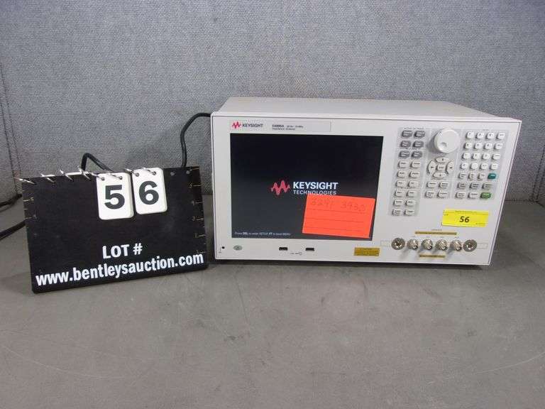 KEYSIGHT E4990A 20HZ 10MHZ IMPEDANCE ANALYZER OPTIONS 010, 019, S/N