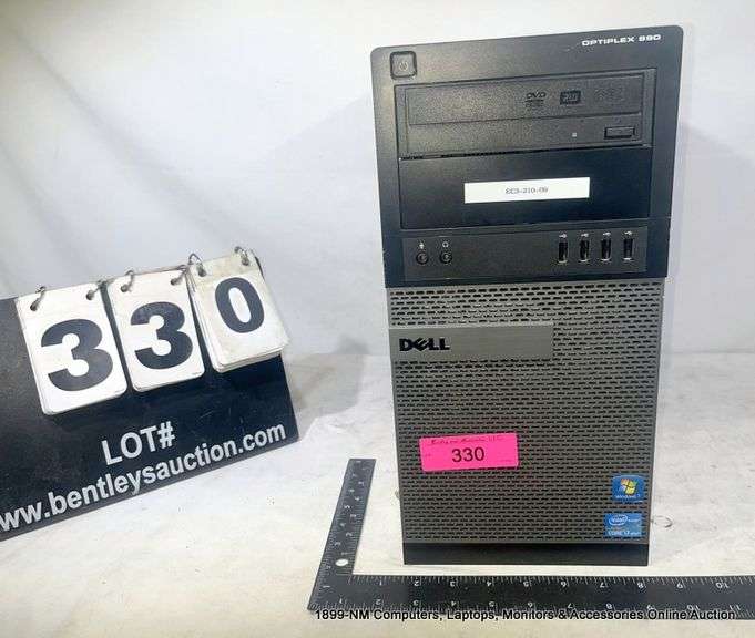 DELL OPTIPLEX 990 MICRO PRO WINDOWS XP CORE I7 - USED, AS IS