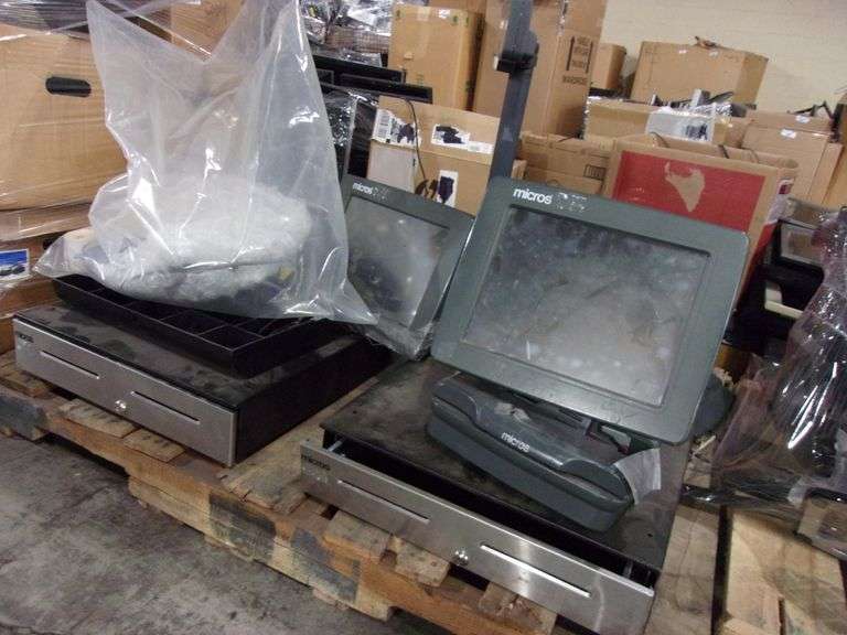 PALLET MICROS CASH REGISTERS, CASH DRAWERS, CHANGE MACHINES Bentley & Associates, LLC