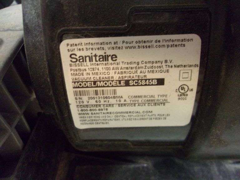 SANITAIRE QUIET CLEAN VACUUM Bentley & Associates, LLC