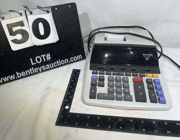 SHARP EL2630P III 12 DIGIT CALCULATOR Bentley & Associates, LLC