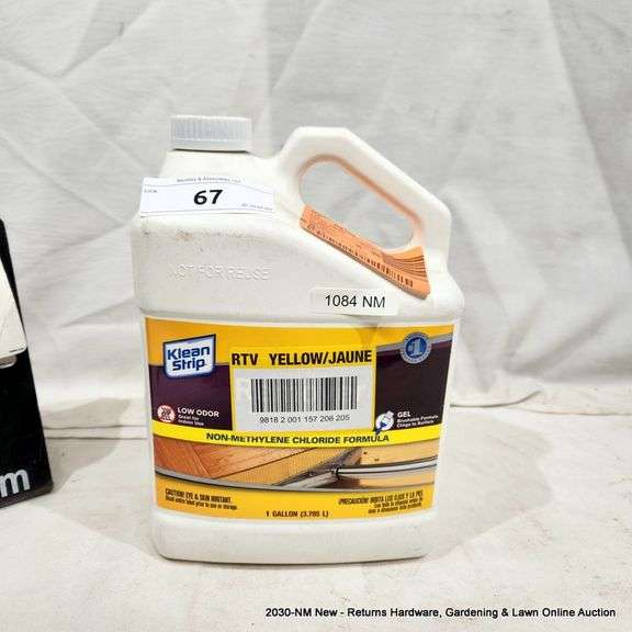 KLEAN STRIP ADHESIVE REMOVER, 1 GALLON Bentley & Associates, LLC