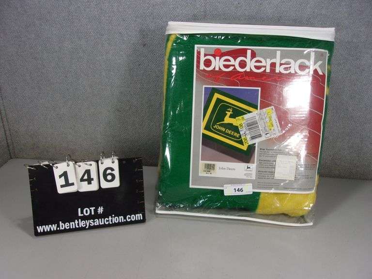 BIEDERLACK JOHN DEERE BLANKET 60 X 80 Bentley & Associates, LLC