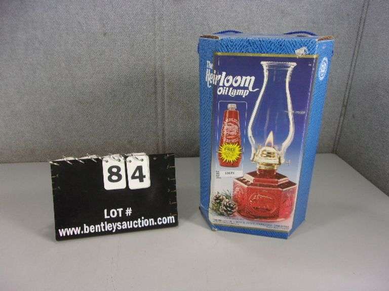 LAMPLIGHT FARMS HEIRLOOM OIL LAMP Bentley & Associates, LLC