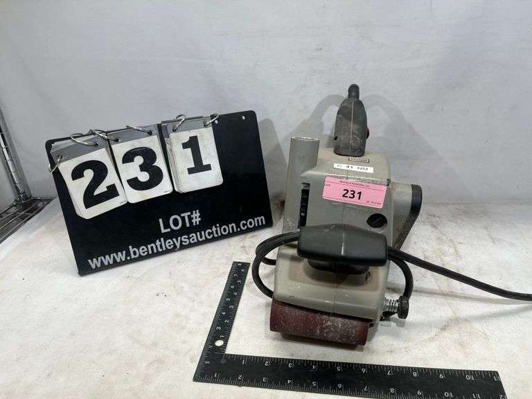 PORTER CABLE 362VS VARIABLE SPEED BELT SANDER Bentley & Associates, LLC