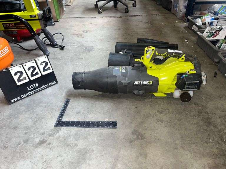 RYOBI JET FAN BLOWER MISSING PARTS Bentley & Associates, LLC