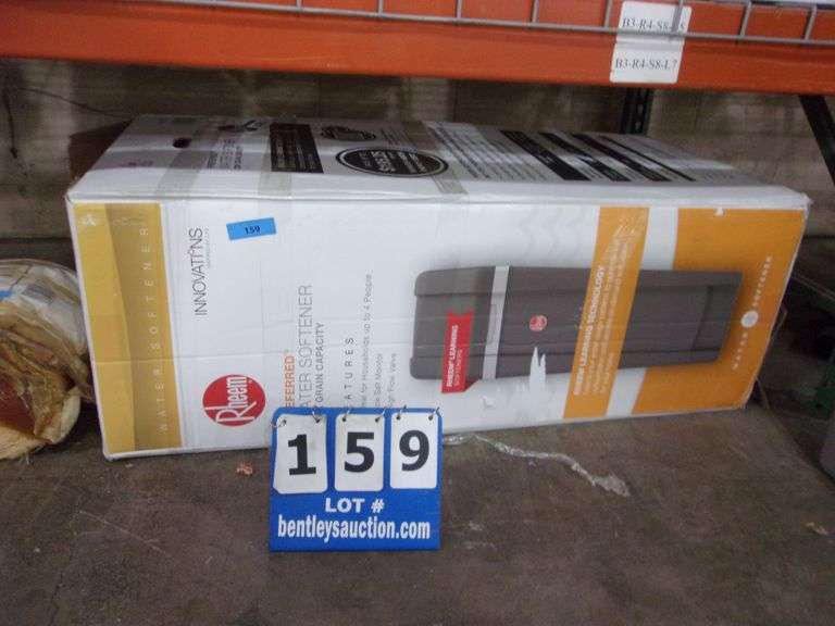 RHEEM WATER SOFTENER 32K GRAIN CAPACITY Bentley & Associates, LLC