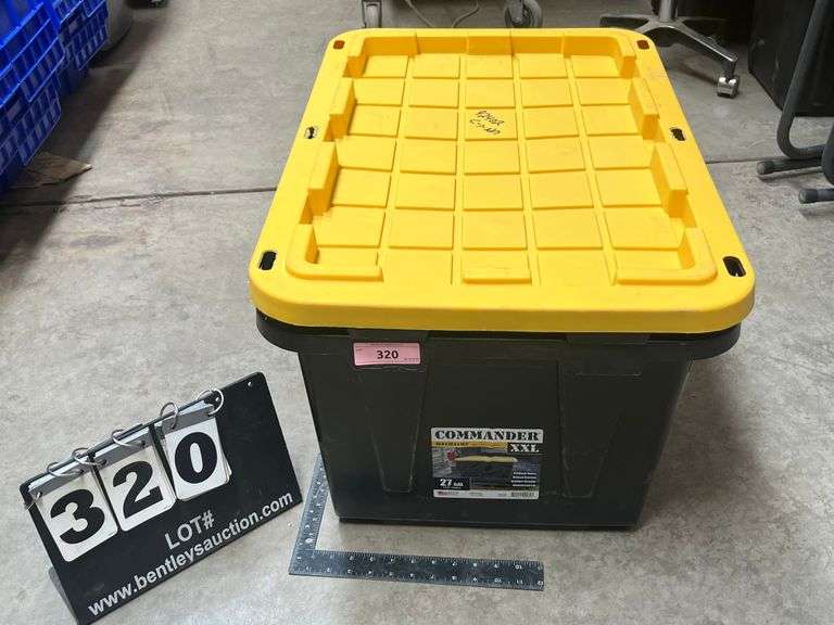 COMMANDER XXL TOTE, 27GALLON (2X MONEY) Bentley & Associates, LLC