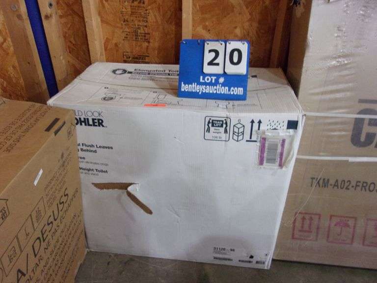 KOHLER ELONGATED TOILET Bentley & Associates, LLC