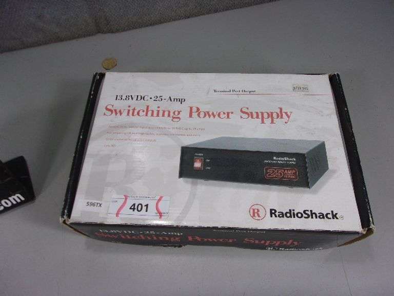 RADIOSHACK 13.8 VDC 25 AMP SWITCHING POWER SUPPLY Bentley
