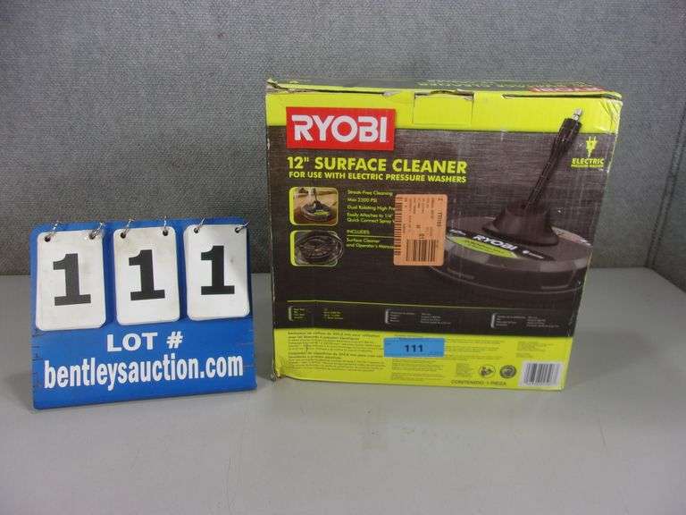 RYOBI 12" SURFACE CLEANER Bentley & Associates, LLC
