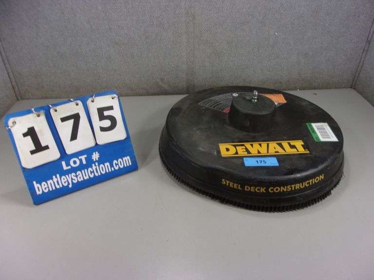 DEWALT PRESSURE WASHER SURFACE CLEANER Bentley & Associates, LLC