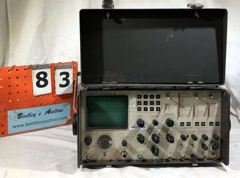 MOTOROLA COMMUNICATIONS SYSTEM ANALYZER Bentley & Associates, LLC