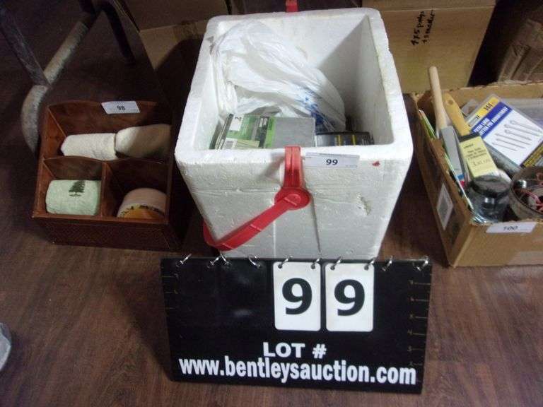 STYROFOAM COOLER W/ DRYWALL SCREWS Bentley & Associates, LLC