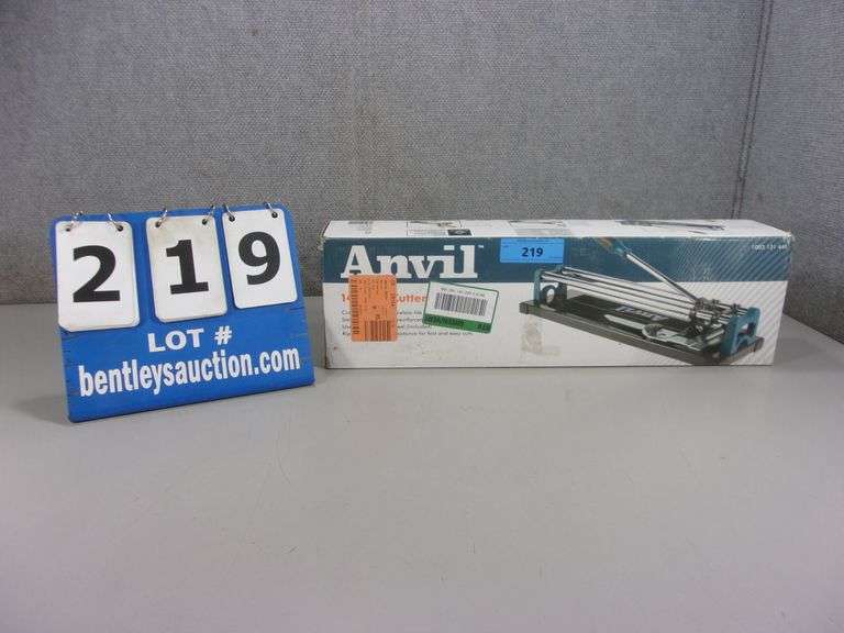 ANVIL TILE CUTTER Bentley & Associates, LLC