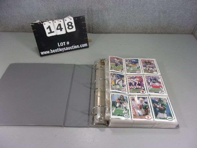 BINDER OF FOOTBALL CARD COLLECTION Bentley & Associates, LLC