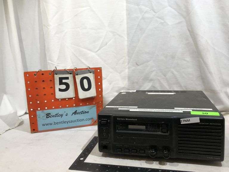 VERTEX STANDARD VXR-7000 DESKTOP REPEATER - Bentley & Associates, LLC