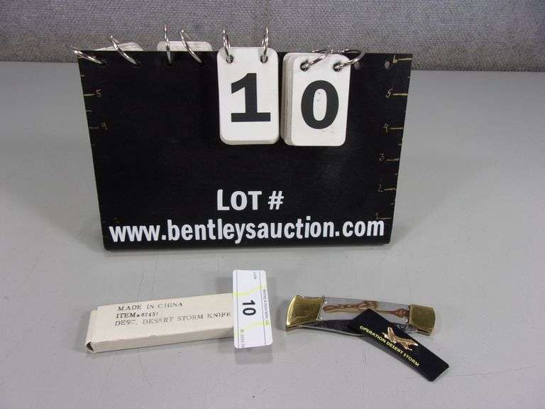 OPERATION DESERT STORM KNIFE Bentley & Associates, LLC