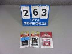 HYDE MINI GLASS SCRAPERS, SINGLE EDGE RAZOR BLADE REPLACEMENTS (2X ...