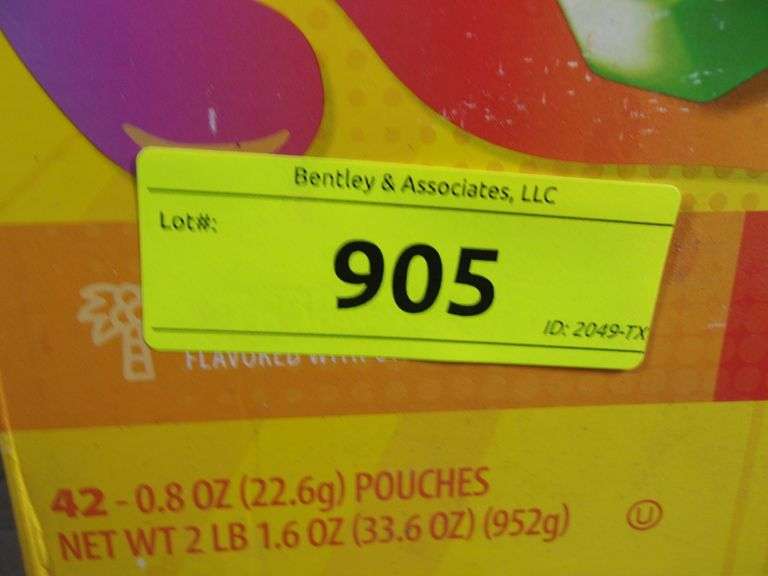 FRUIT GUSHERS 42PACK STRAWBERRY SPLASH & TROPICAL FLAVORS Bentley