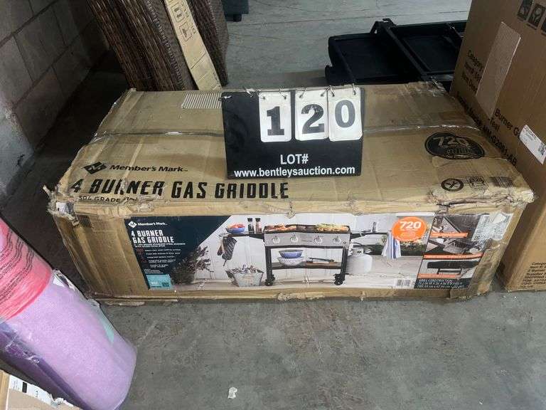 MEMBER'S MARK 4BURNER GAS GRIDDLE Bentley & Associates, LLC