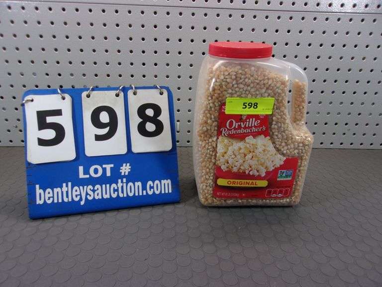 ORVILLE REDENBACHER'S ORIGINAL POPCORN KERNELS 8 LB. Bentley