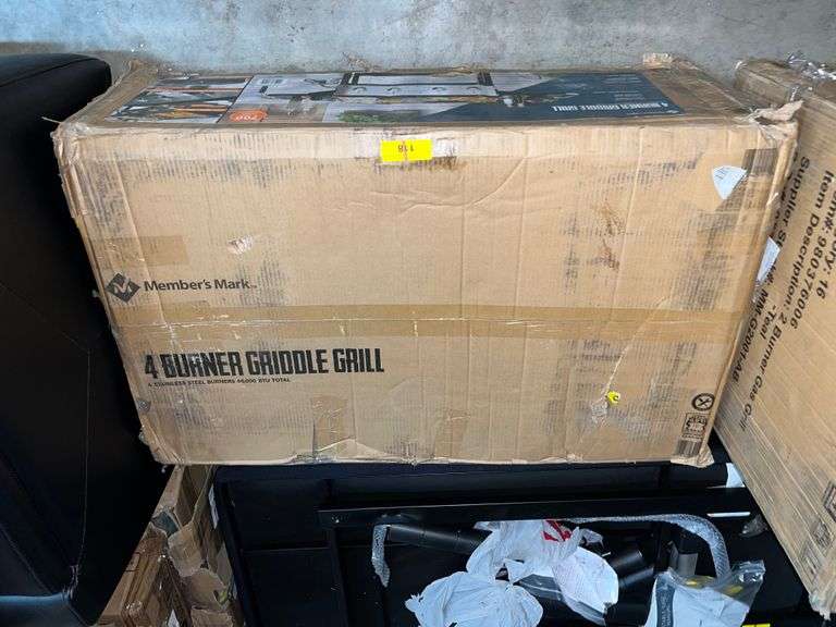 MEMBER'S MARK 4BURNER GRIDDLE GRILL Bentley & Associates, LLC