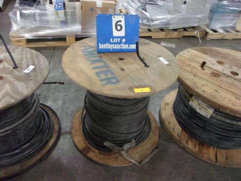 SPOOL ANIXTER CHESTER CABLE IMSA 19/1 600V 7 WIRE, 145 LBS GROSS
