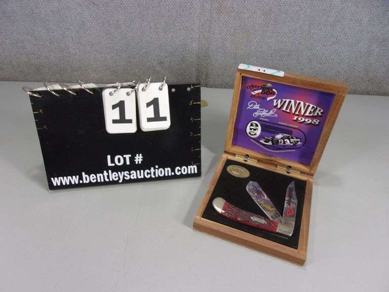 CASE KNIFE DAKOTA 500 DALE EARNHARDT CHAMPION 2BLADE FOLDING KNIFE Bentley & Associates, LLC