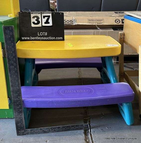 LITTLE TIKES PLASTIC TABLE USED, AS IS Bentley & Associates, LLC