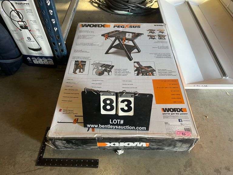 WORX PEGASUS WX051 FOLDING SAW HORSE - Bentley & Associates, LLC