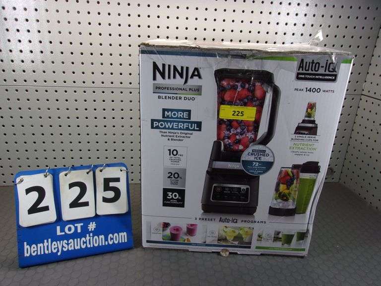 NINJA PROFESSIONAL PLUS BLENDER DUO PEAK 1400 WATTS Bentley