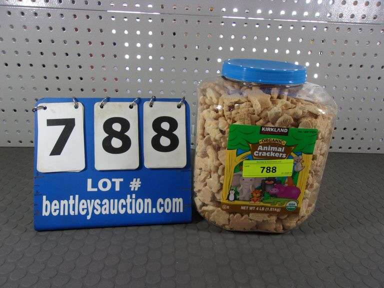 KIRKLAND SIGNATURE ORGANIC ANIMAL CRACKERS 4 LBS. Bentley