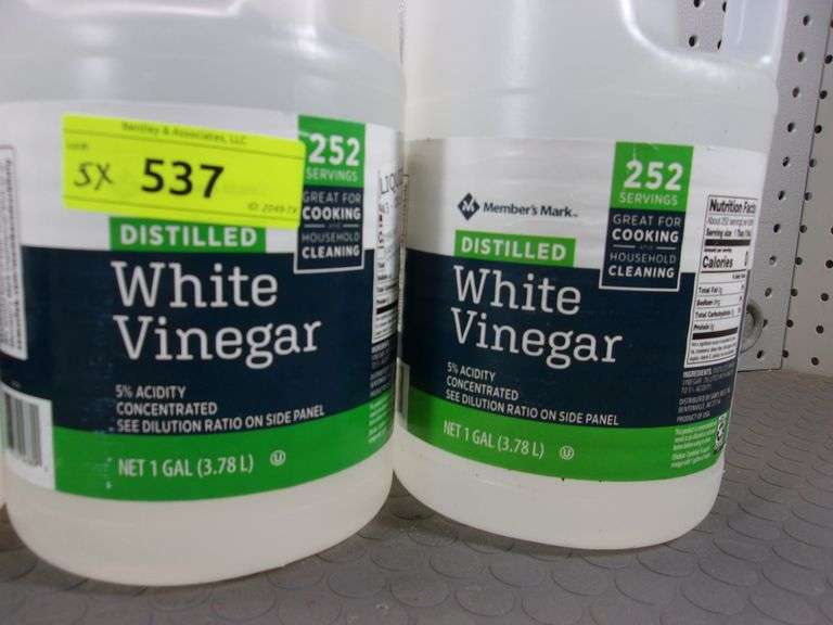 MEMBER'S MARK DISTILLED WHITE VINEGAR 1 GAL. (5X MONEY) Bentley