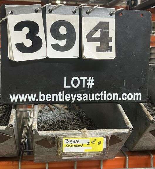METAL BIN NAILS AS IS Bentley & Associates, LLC