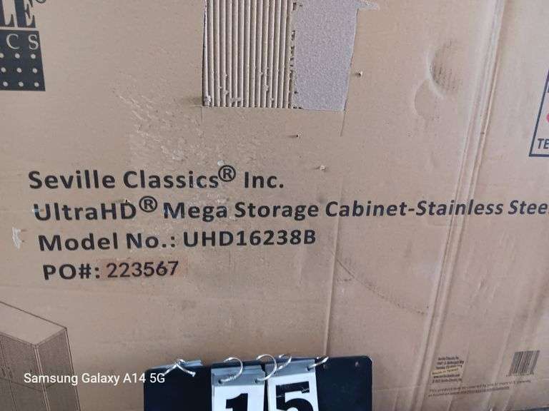 SEVILLE CLASSICS STAINLESS STEEL ULTRA HD MEGA STORAGE