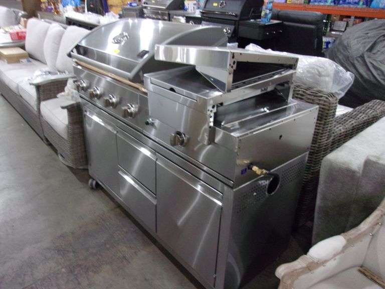 MEMBER'S MARK 4BURNER GRILL W/ GRIDDLE Bentley & Associates, LLC