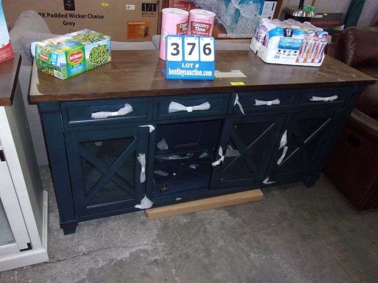 MEMBER'S MARK LIVINGSTON TV CONSOLENAVY BLUE Bentley & Associates, LLC