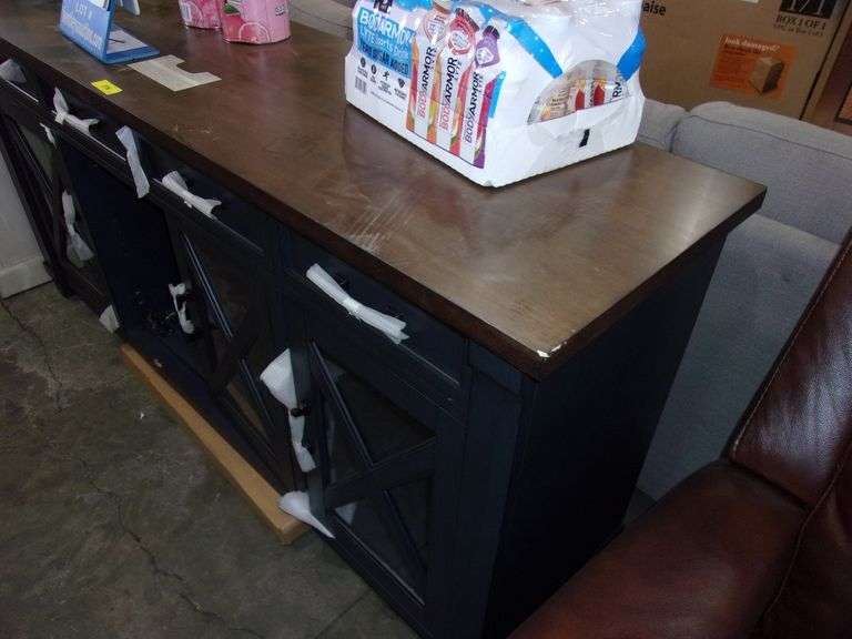 MEMBER'S MARK LIVINGSTON TV CONSOLENAVY BLUE Bentley & Associates, LLC