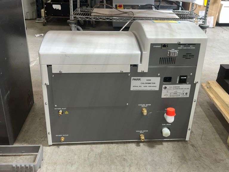 PARR 6200 CALORIMETER Bentley & Associates, LLC