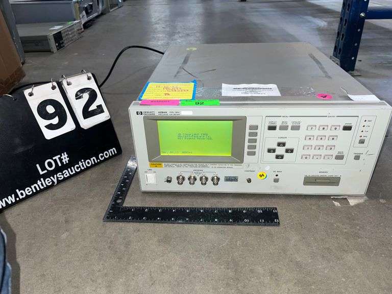 HP 4284A PRECISION LCR METER Bentley & Associates, LLC