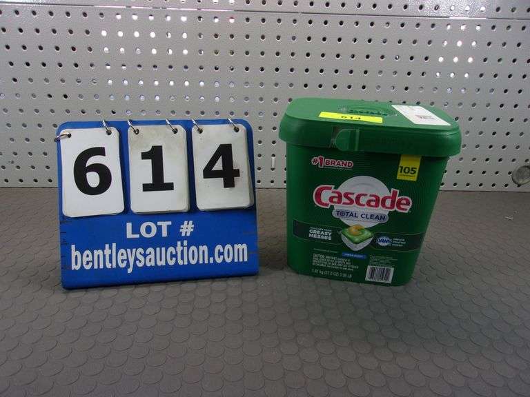 CASCADE TOTAL CLEAN DISHWASHER TABLETS Bentley & Associates, LLC