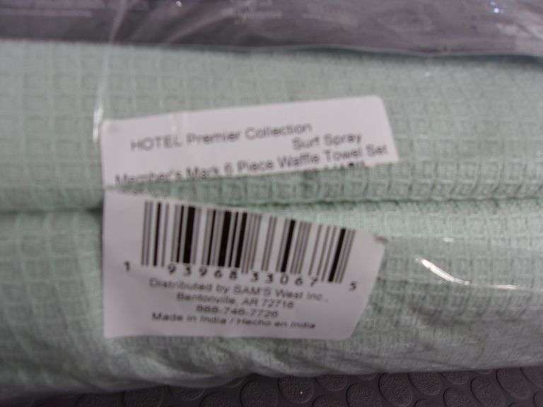 MEMBER'S MARK 6PIECE SET OF HOTEL TOWELSLIGHT BLUE Bentley