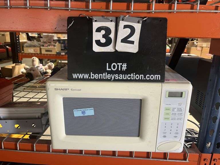 SHARP CAROUSEL MICROWAVE OVEN Bentley & Associates, LLC