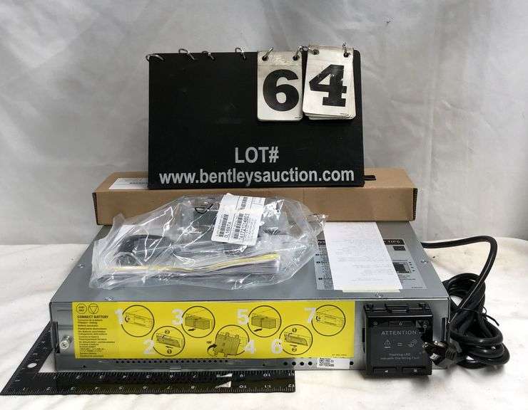 NEW APC SMART UPS C1000 SMC-100-2U POWER SUPPLY - Bentley & Associates, LLC