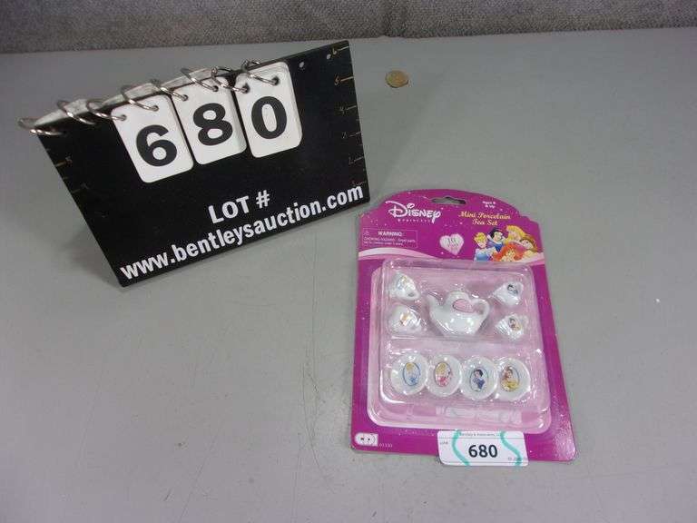 DISNEY MINIPORCELAIN TEA SET Bentley & Associates, LLC