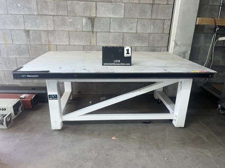 NEWPORT OPTIC TABLE, 21/2" X 72" X 48" W/ NEWPORT STAND Bentley