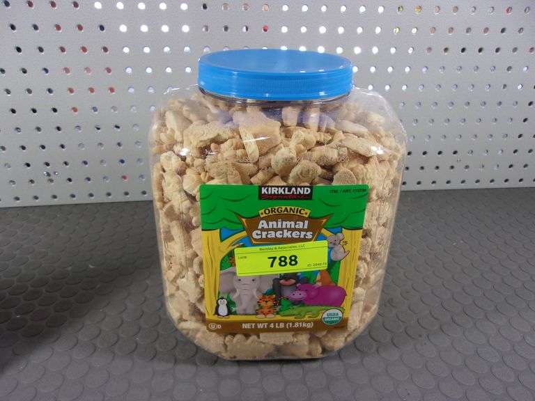 KIRKLAND SIGNATURE ORGANIC ANIMAL CRACKERS 4 LBS. Bentley