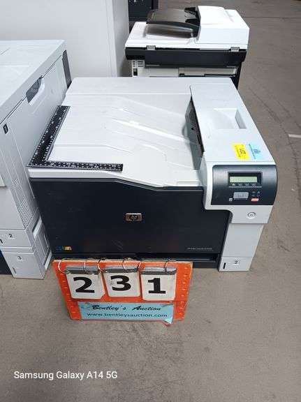 HP COLOR LASERJET CP5225 PRINTER - USED, AS IS - Bentley & Associates, LLC